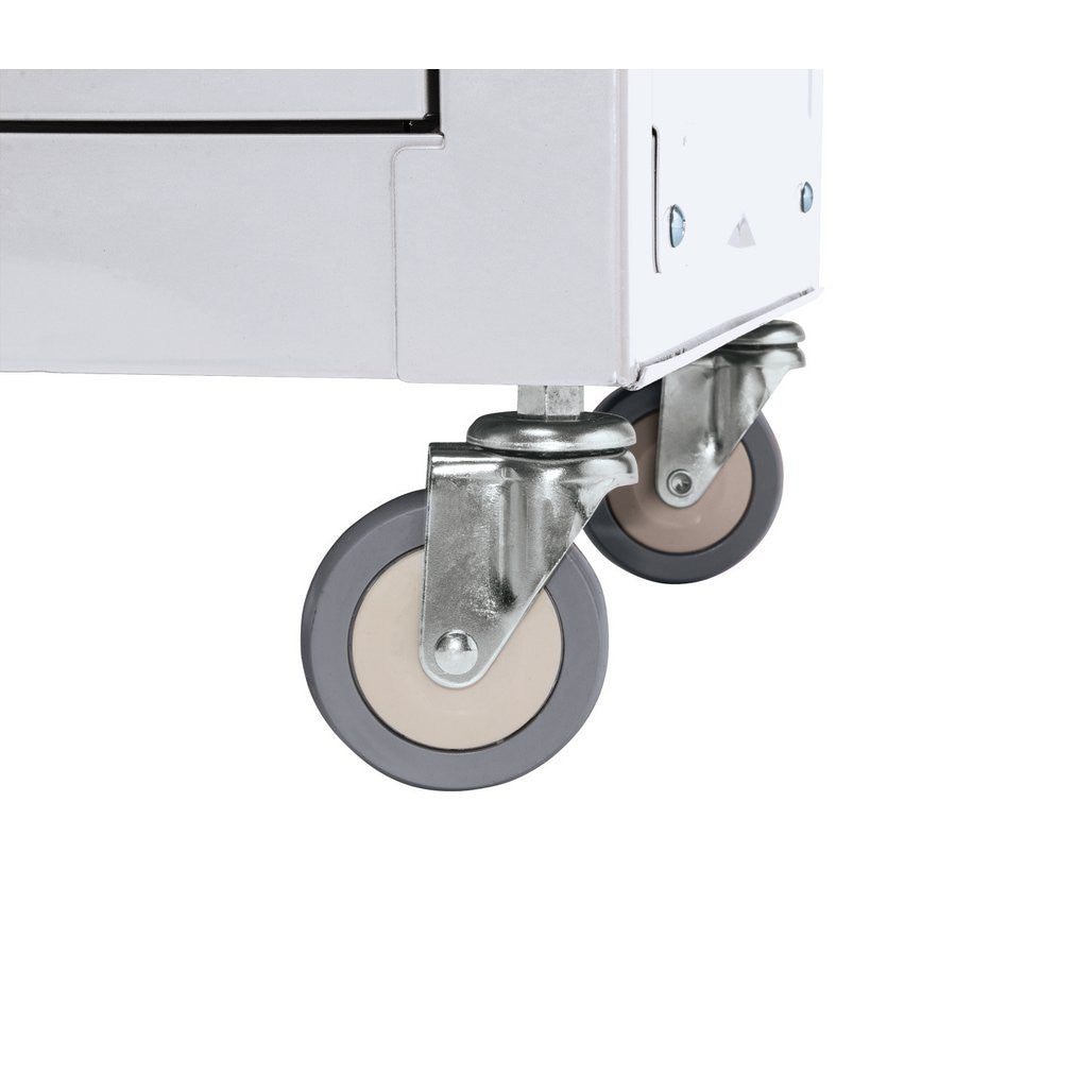 Draper Combined Roller Cabinet and Tool Chest, 6 Drawer, 24", White