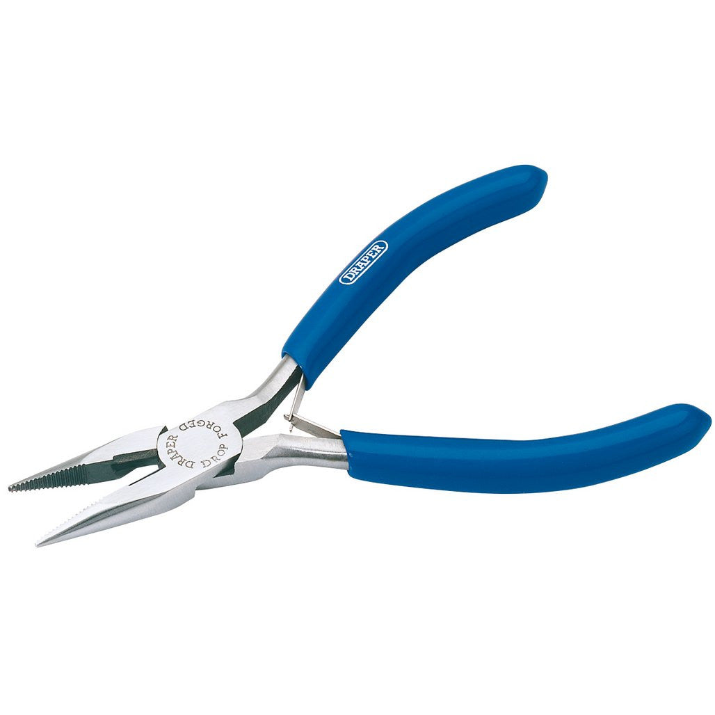 Draper Spring Loaded Long Nose Pliers, 115mm  19647