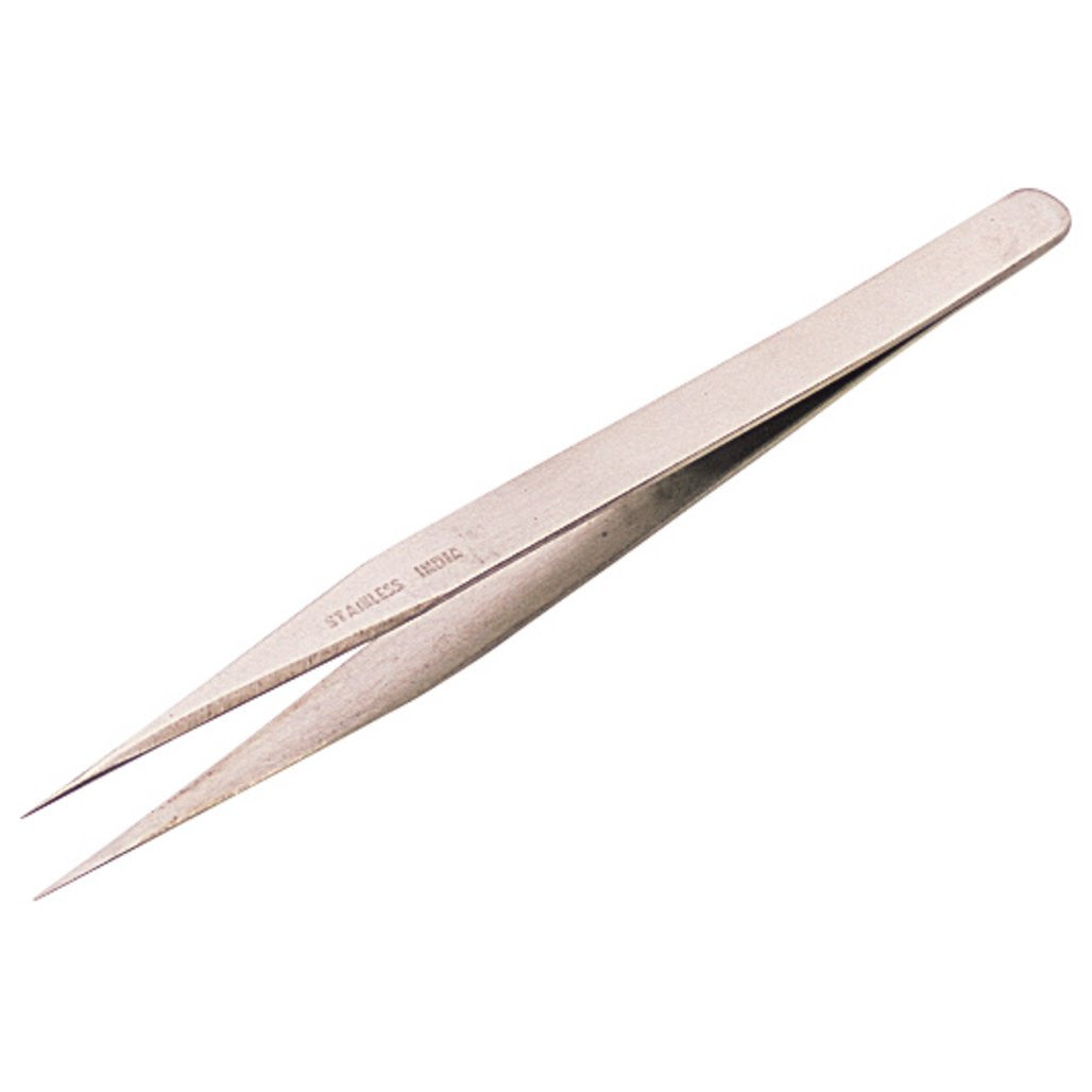 Draper Fine Point Straight Tweezers, 120mm  19670