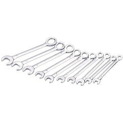 Draper Metric Midget Combination Spanner Set (10 Piece)  19756