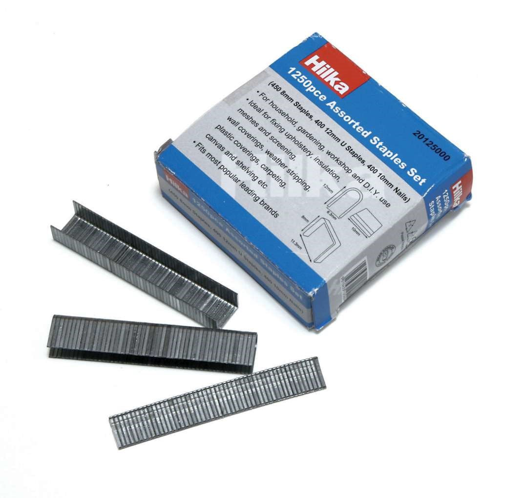 Hilka 1250 Assorted Staples 20125000