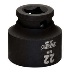 Draper HI-TORQ® Metric Impact Socket, 3/8" Sq. Dr., 22mm   20171