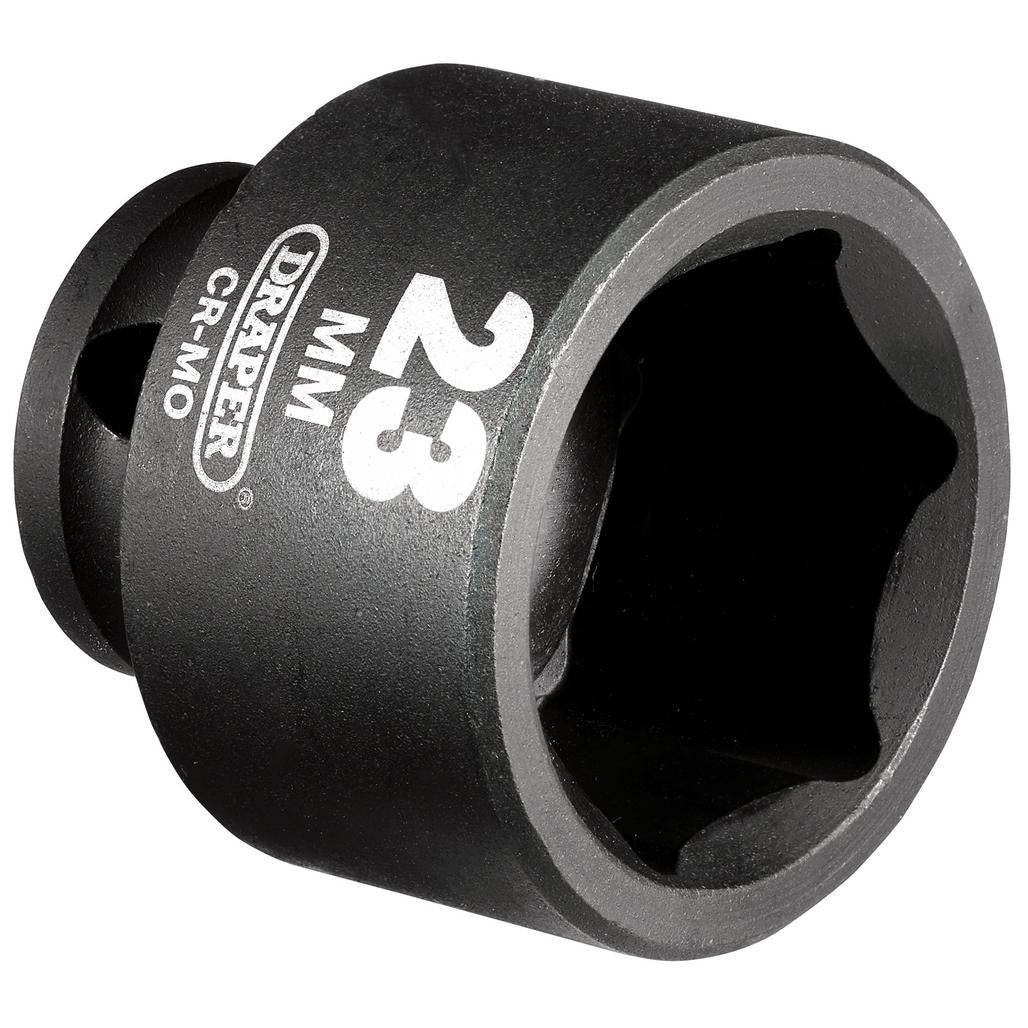 Draper Hi-TORQ® Impact Socket, 3/8" Sq. Dr., 23mm  20172