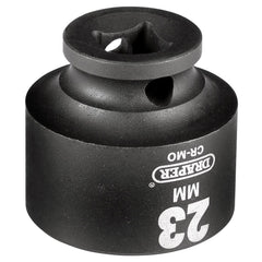 Draper Hi-TORQ® Impact Socket, 3/8" Sq. Dr., 23mm  20172