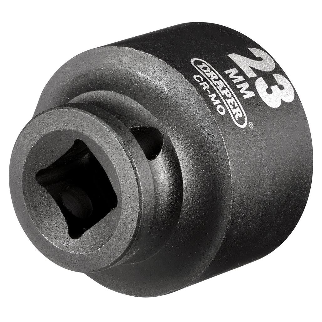 Draper Hi-TORQ® Impact Socket, 3/8" Sq. Dr., 23mm  20172
