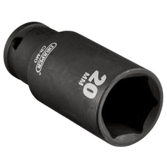 Draper HI-TORQ® Metric Deep Impact Socket, 3/8" Sq. Dr., 20mm   20176