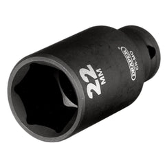 Draper HI-TORQ® Metric Deep Impact Socket, 3/8" Sq. Dr., 22mm   20180