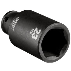 Draper HI-TORQ® Metric Deep Impact Socket, 3/8" Sq. Dr., 23mm   20181