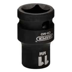 Draper HI-TORQ® Metric Impact Socket, 1/2" Sq. Dr., 11mm   20183