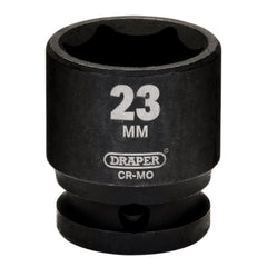 Draper HI-TORQ® Metric Impact Socket, 1/2" Sq. Dr., 23mm   20185