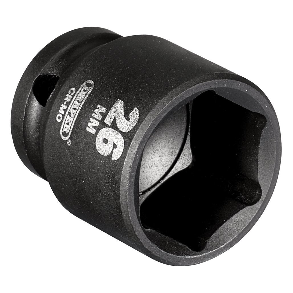 Draper Hi-TORQ® Impact Socket, 1/2" Sq. Dr., 26mm  20188