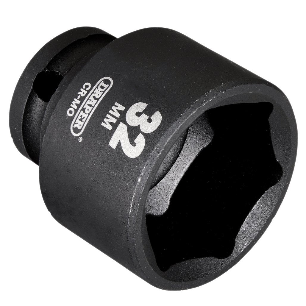 Draper Hi-TORQ® Impact Socket, 1/2" Sq. Dr., 32mm  20189