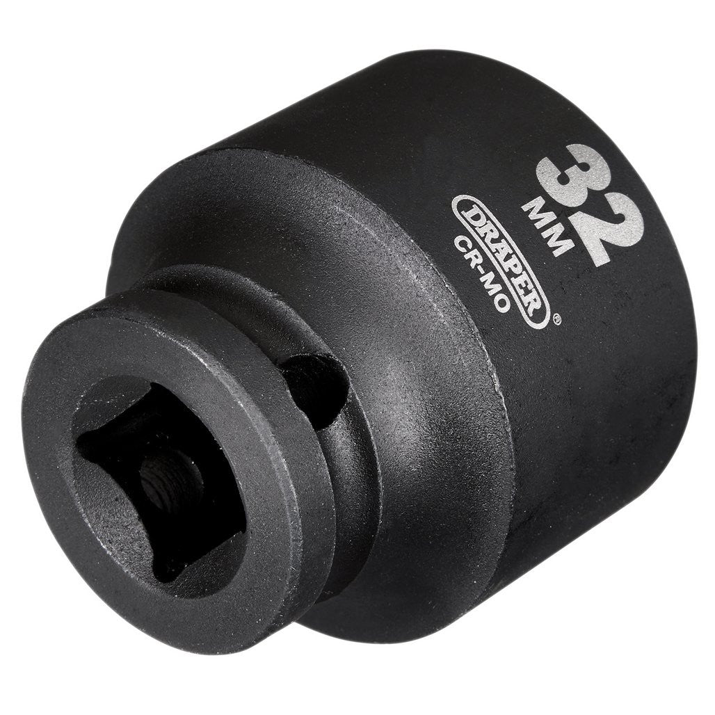 Draper Hi-TORQ® Impact Socket, 1/2" Sq. Dr., 32mm  20189