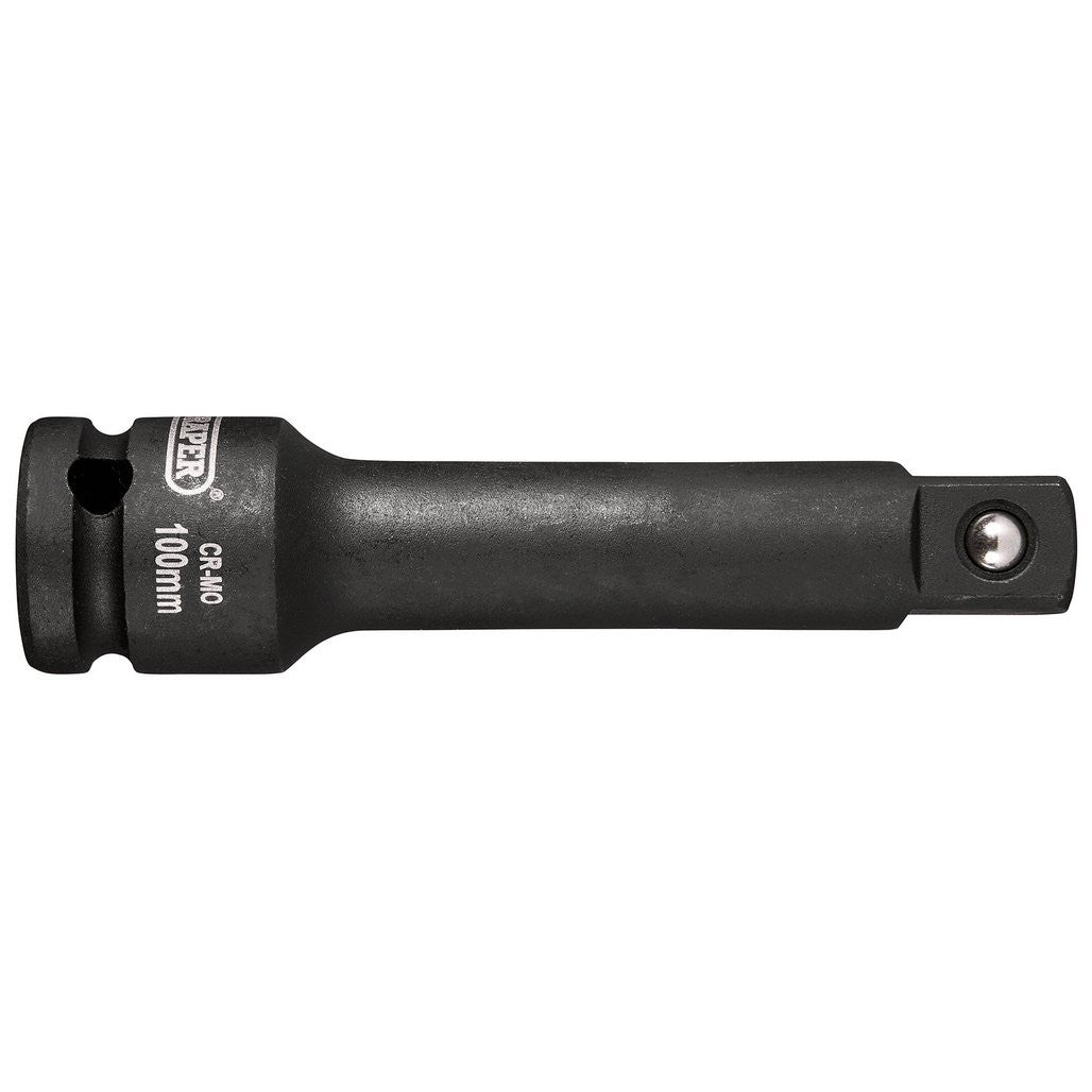 Draper Impact Extension Bar, 1/2" Sq. Dr, 100mm  20201