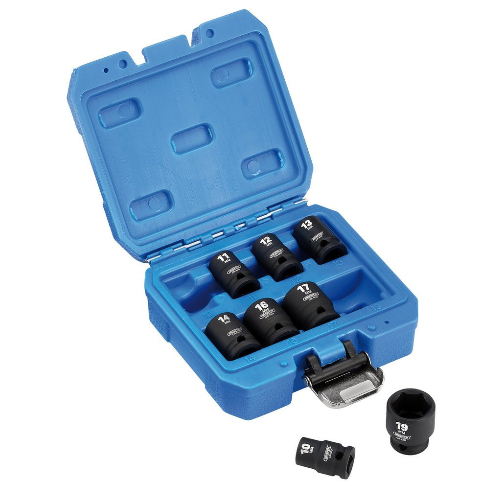 Draper HI-TORQ® Metric Impact Socket Set, 3/8" Sq. Dr. (8 Piece)  20203
