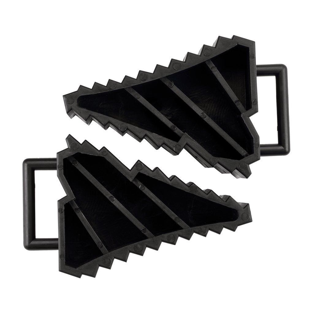 Draper Plastic Wheel Chocks, 2 Tonne (Pair) 20212