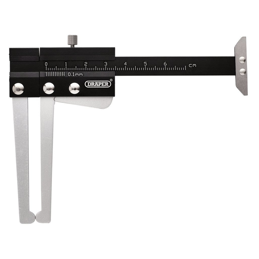 Draper Brake Disc Caliper with Tread Depth Gauge, 0-60mm 20219