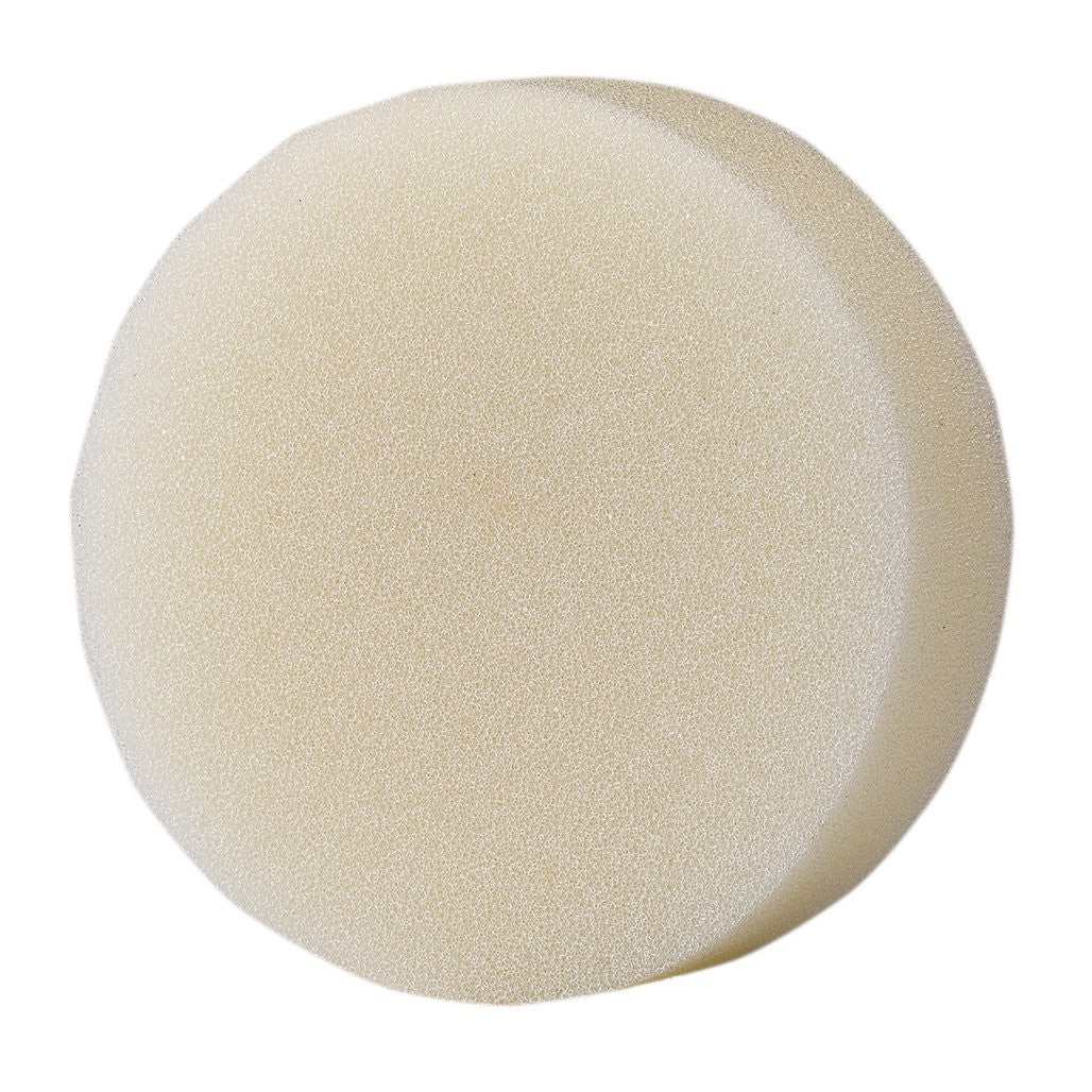 Draper Medium-Light Polishing Pad, 80mm, White  20356
