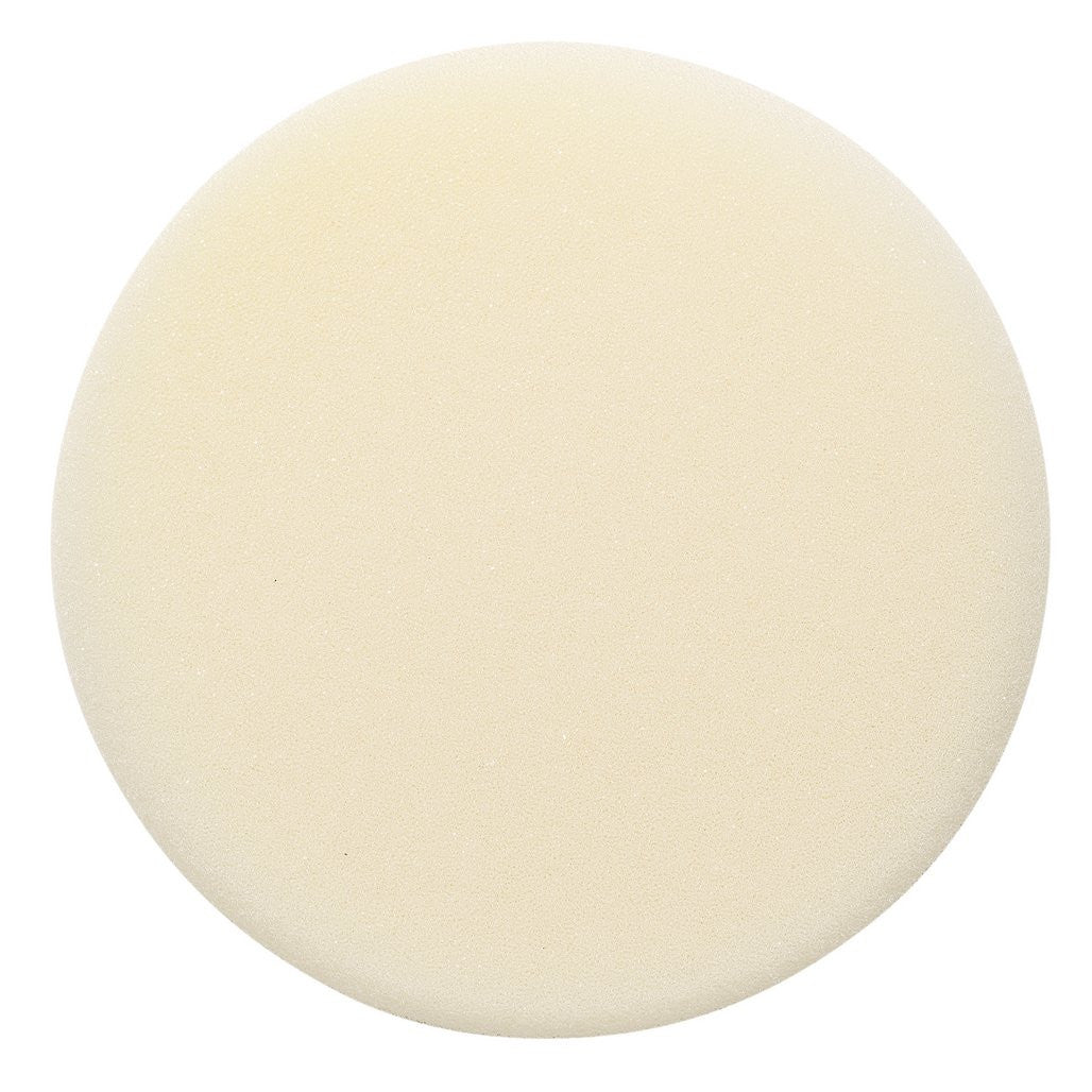 Draper Medium-Light Polishing Pad, 150mm, White  20369