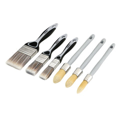 Draper Flat and Round Sash Paint Brush Set (6 Piece)  20450