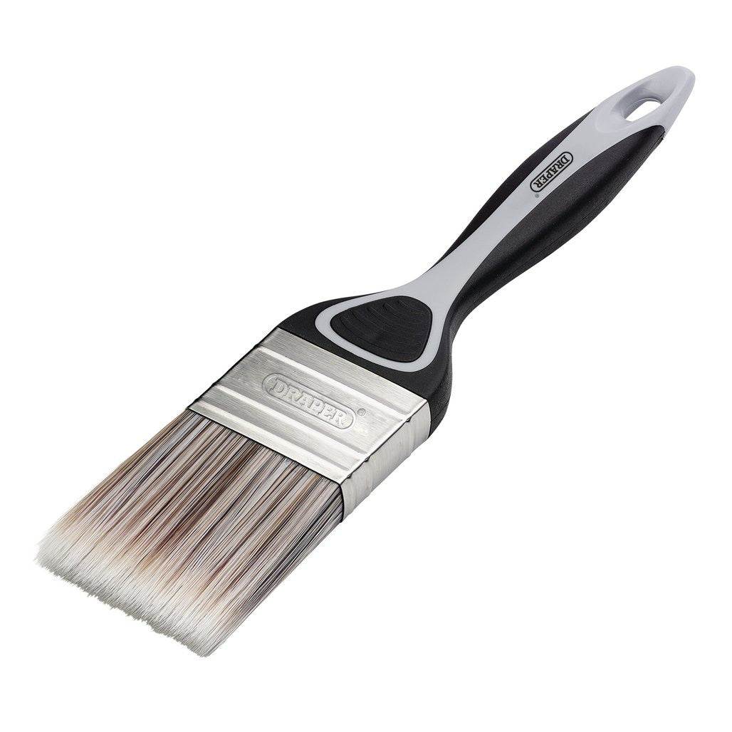Draper Flat Paint Brush with Soft Grip, 50mm  20501