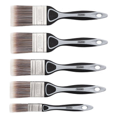 Draper Soft Grip Flat Paint Brush Set (5 Piece)  20618