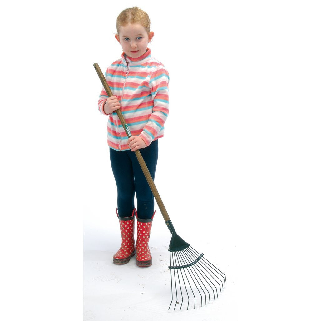 Draper Young Gardener Lawn Rake with Ash Handle  20688