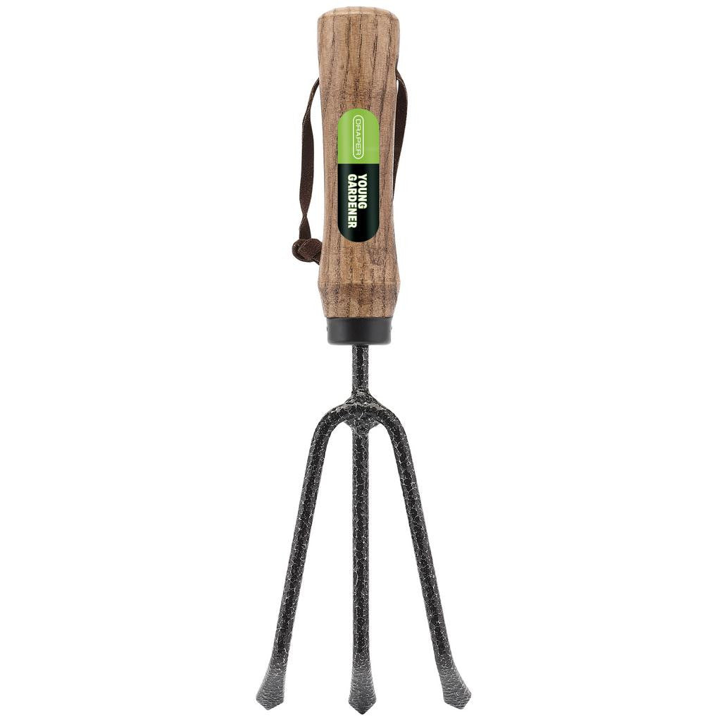 Draper Young Gardener Hand Cultivator with Ash Handle  20692