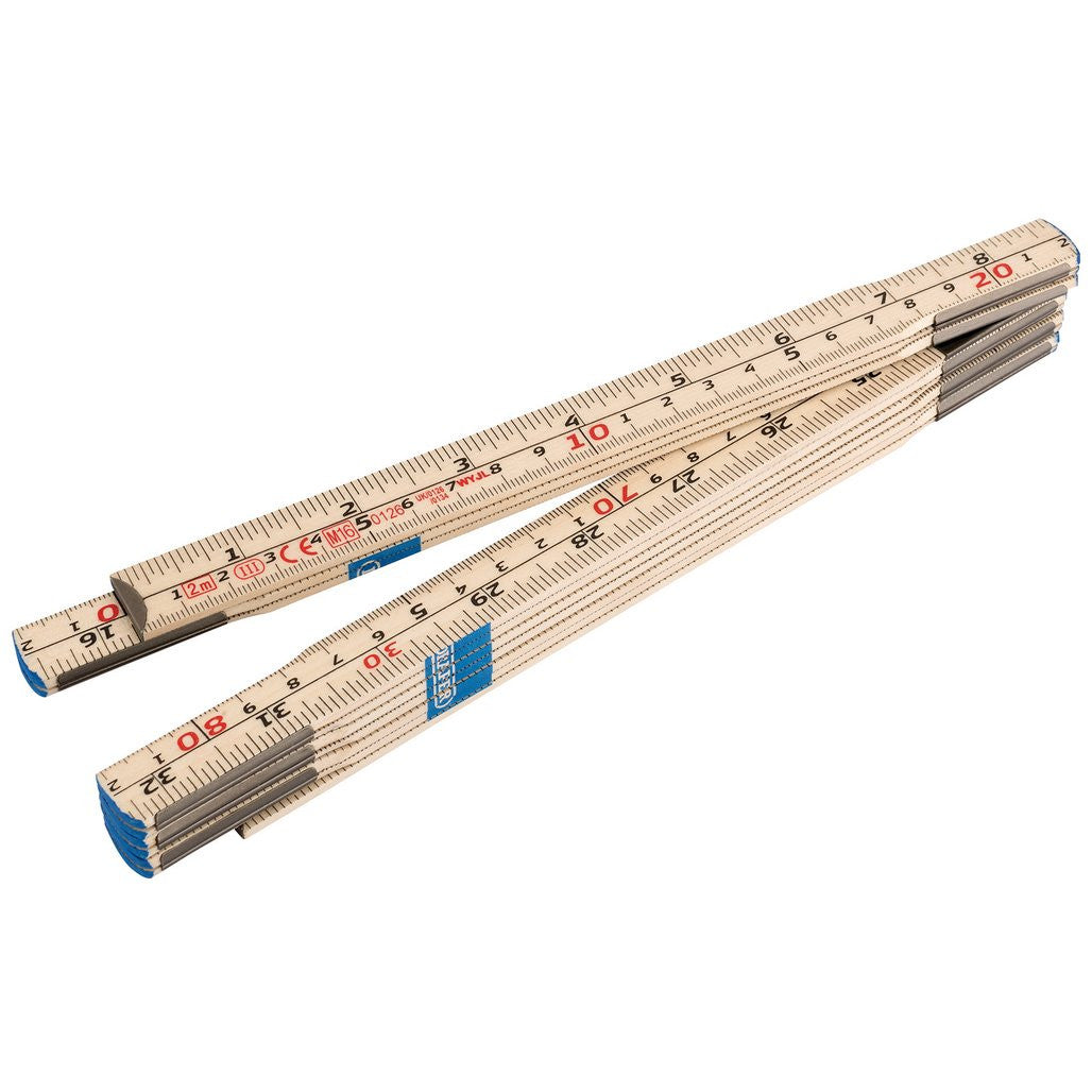 Draper Folding Wood Rule, 2m  20703