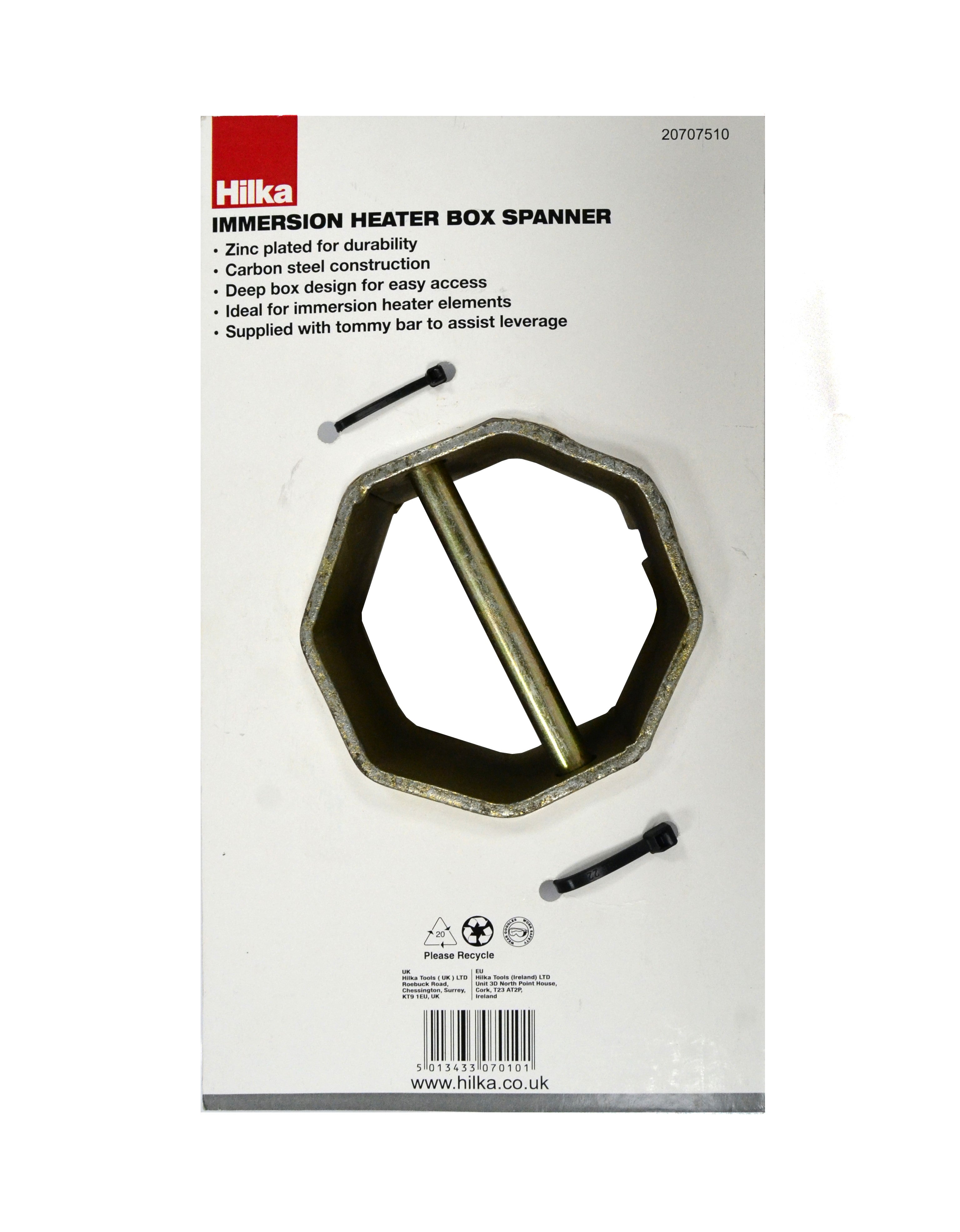 Hilka Immersion Heater Box Spanner 20707510