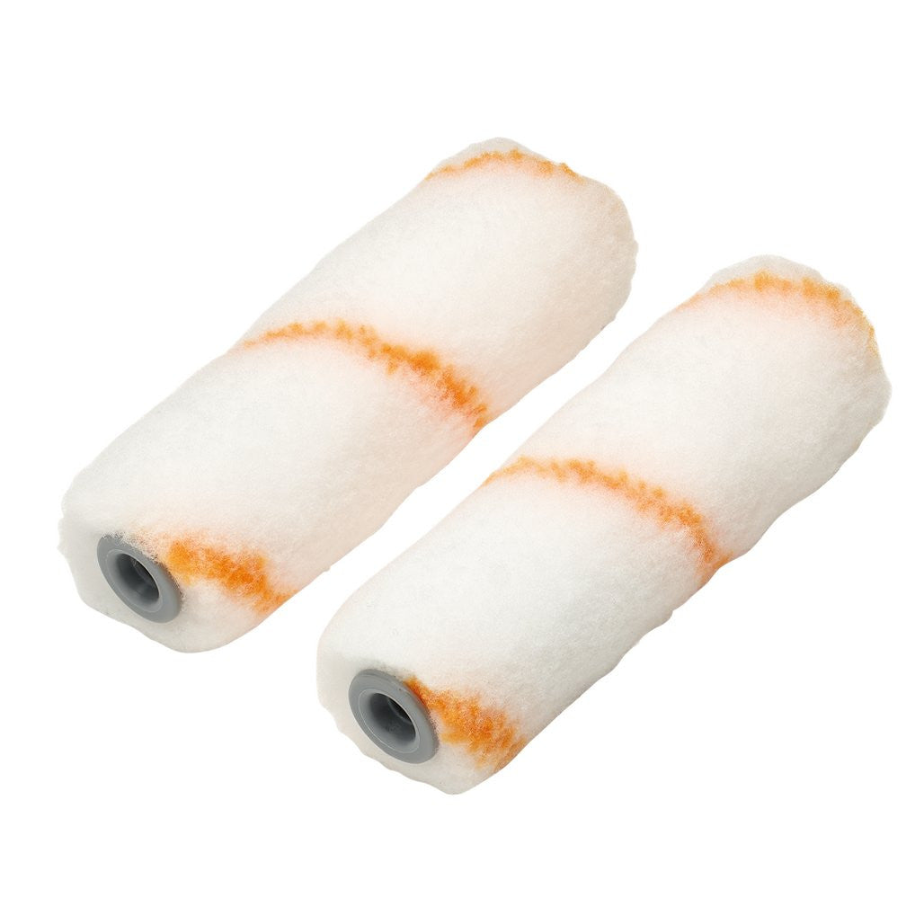 Draper Medium Pile Polyester Roller Sleeves, 4"/100mm (Pack of 2)  20798