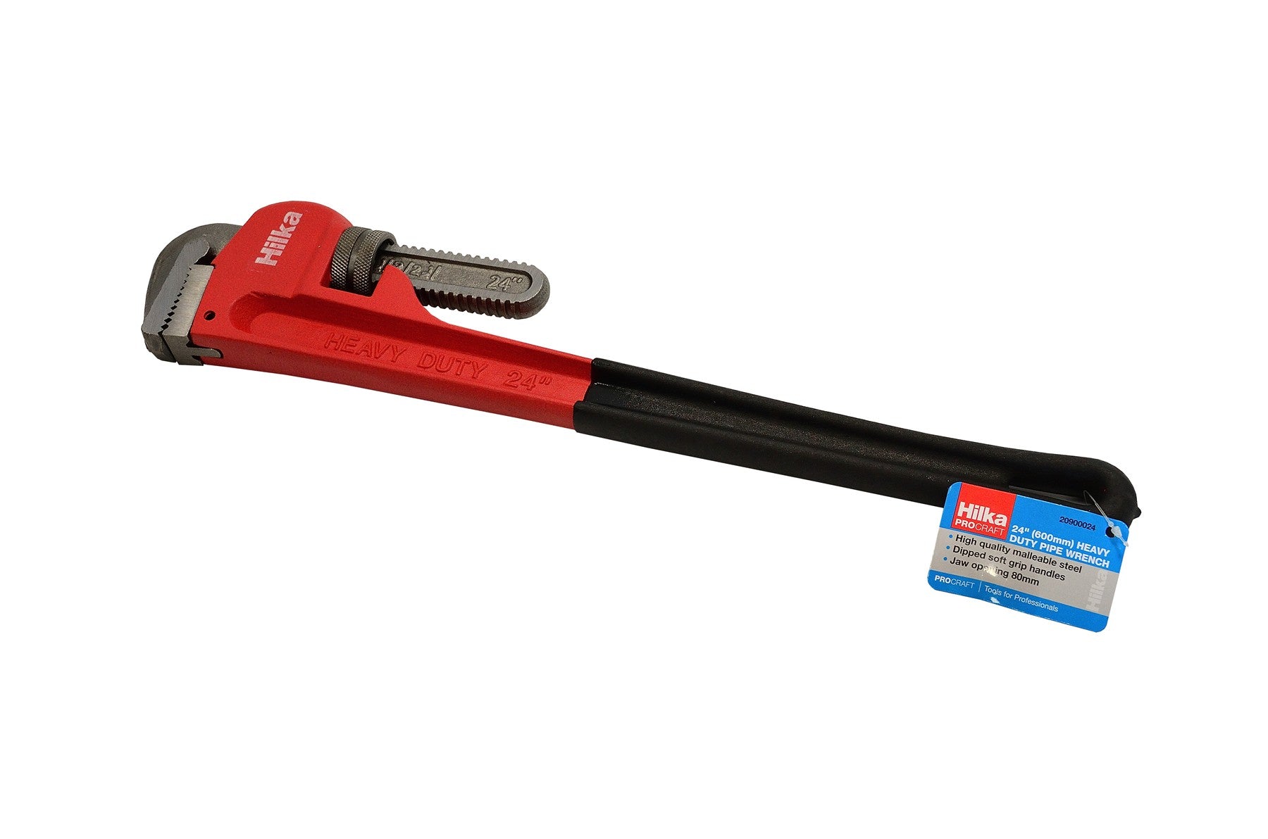 Hilka 24" (600mm) Heavy Duty Pipe Wrench 20900024
