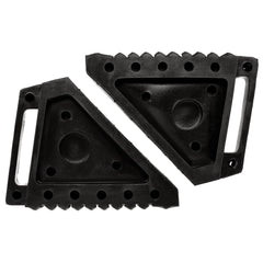 Draper Rubber Wheel Chocks, 3 Tonne (Pair) 21131