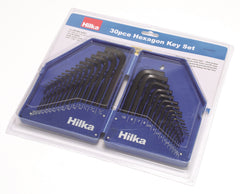 Hilka 30 pce Hex Key Set in Folding Case 21153003