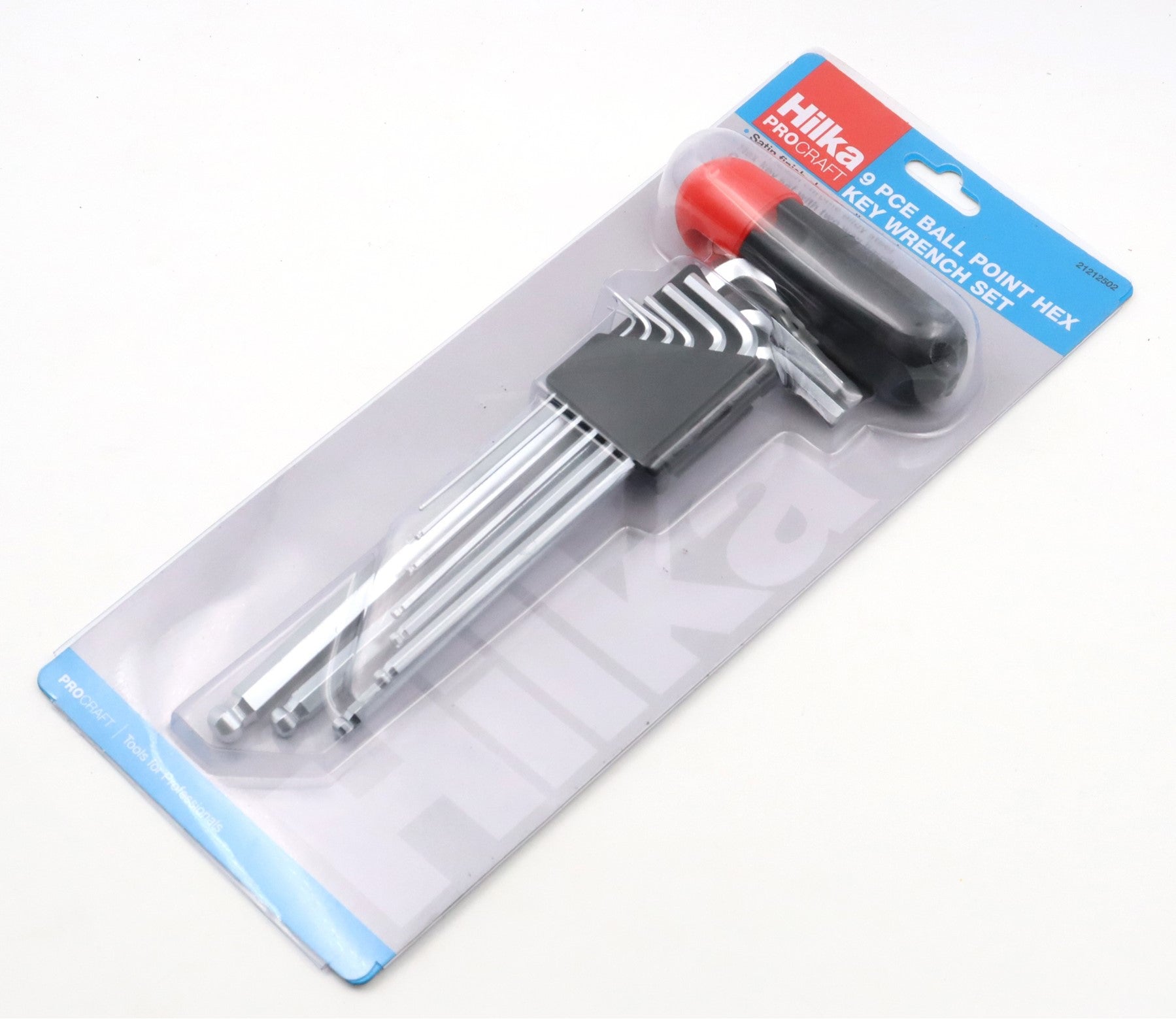 Hilka 9 pce Ball Hex Key Set Metric 21212502