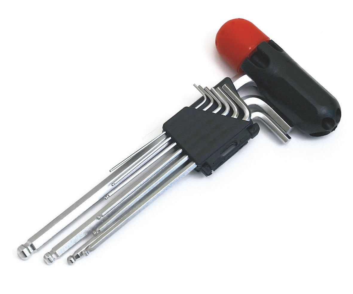 Hilka 9 pce Ball Hex Key Set Metric 21212502