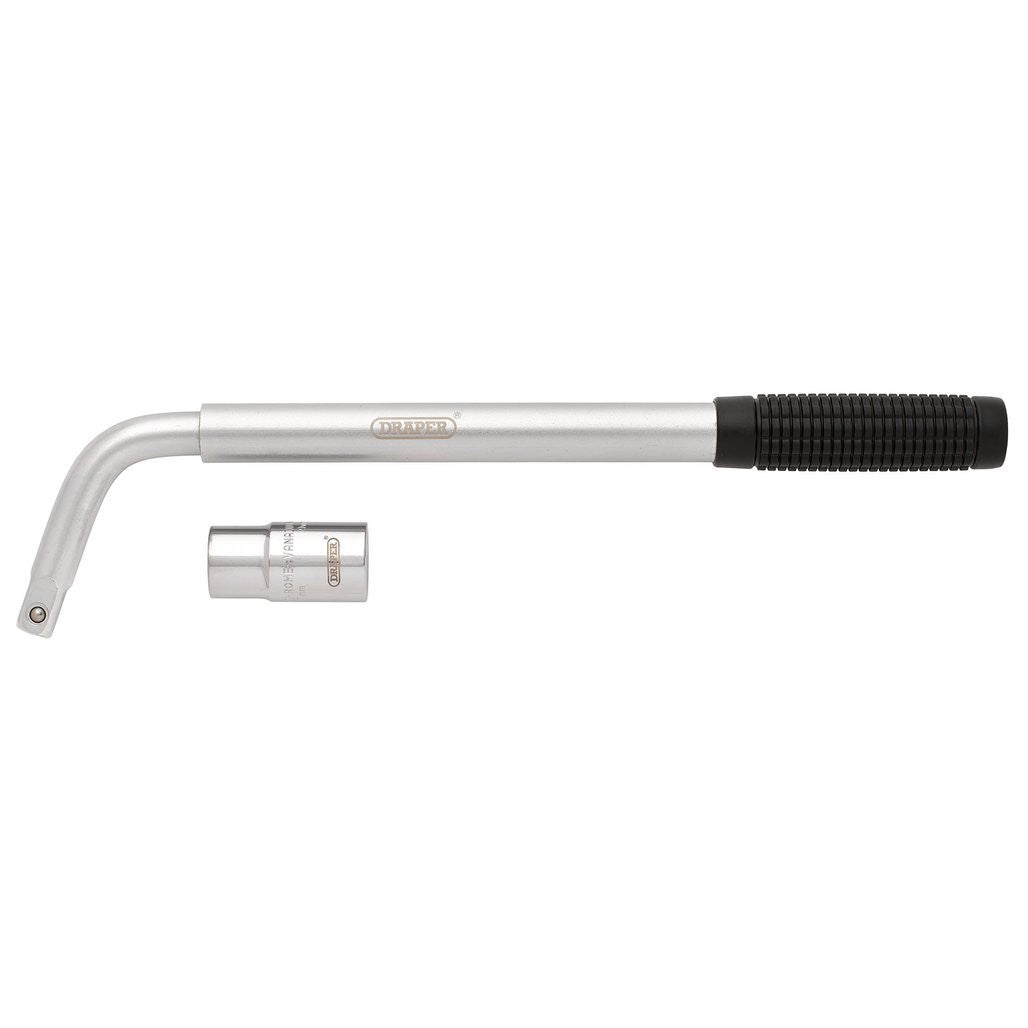 Draper Extending Wheel Nut Wrench, 1/2" Sq. Dr., 355-550mm 21275