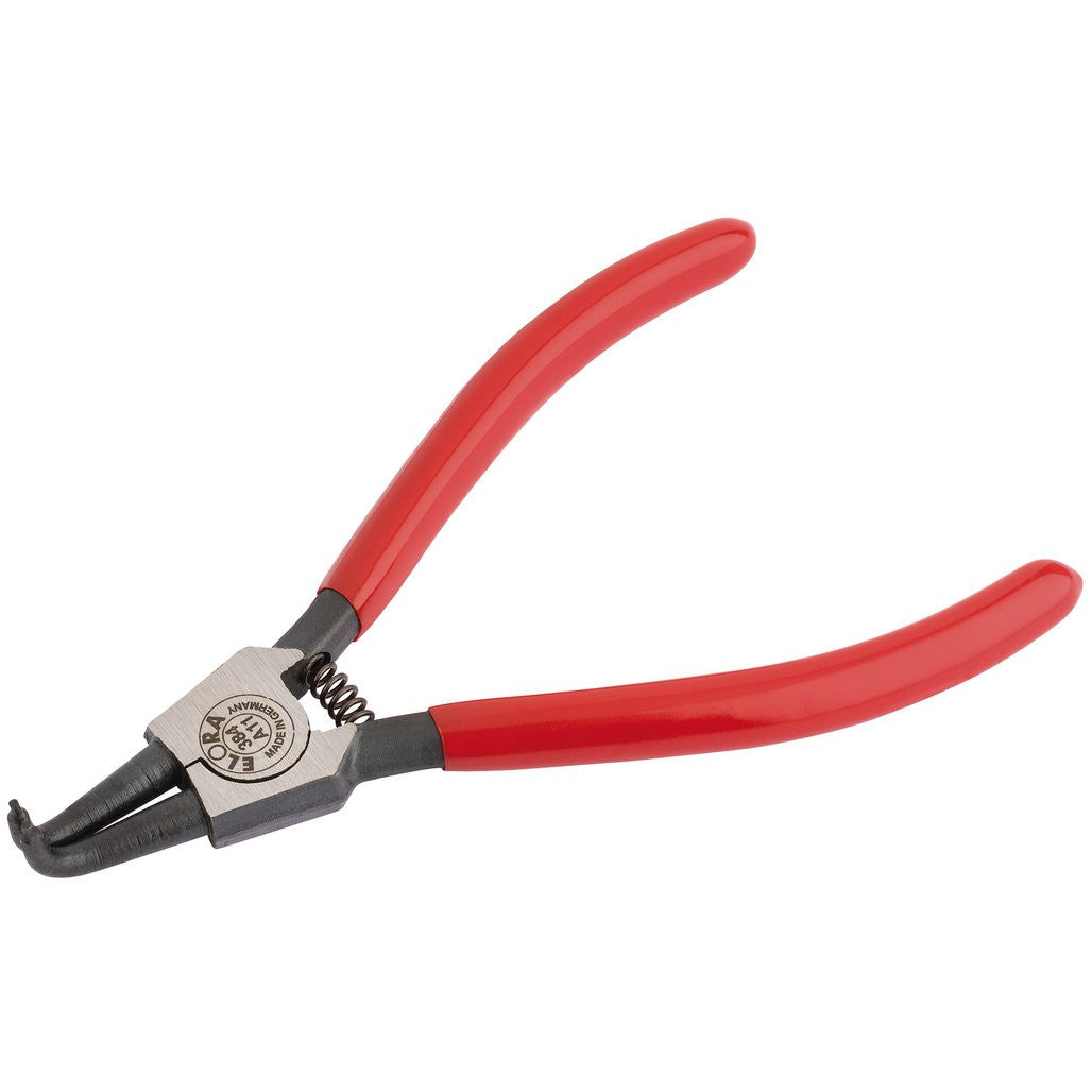 Draper Elora A11 Bent External Circlip Pliers, 10 - 25mm  21298