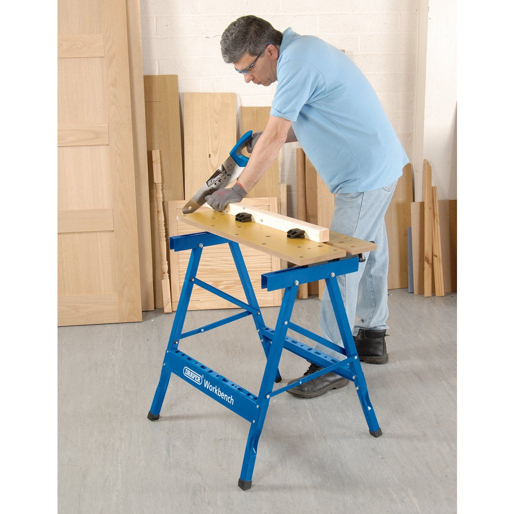 Draper Fold Down Workbench, 800 x 800 x 655mm  21353