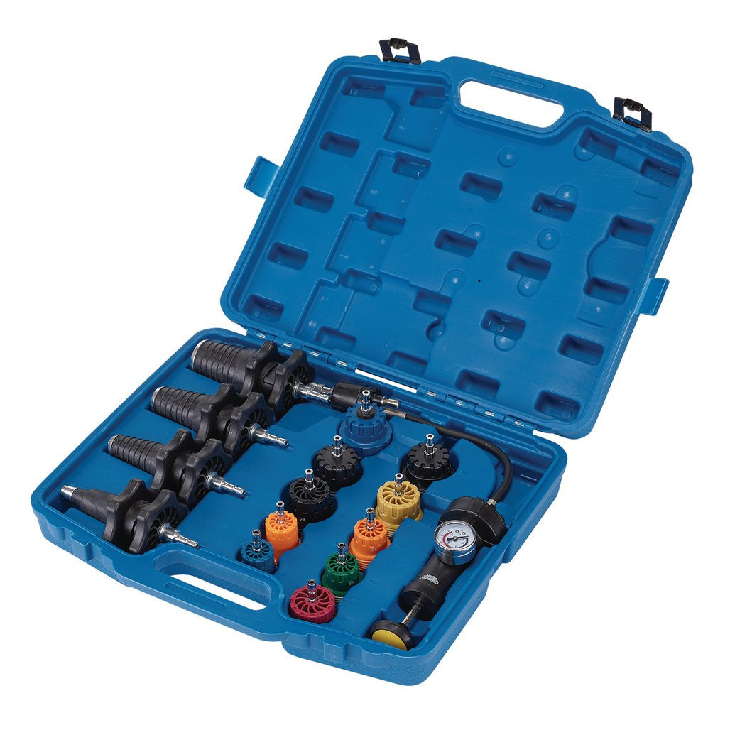 Draper Expert Cooling System Pressure Test Kit (15 Piece) 21439