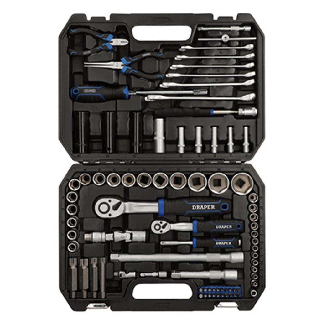 Draper HI-TORQ® Metric Socket Set, 1/4" & 1/2" Sq. Dr. (83 Piece)  21444