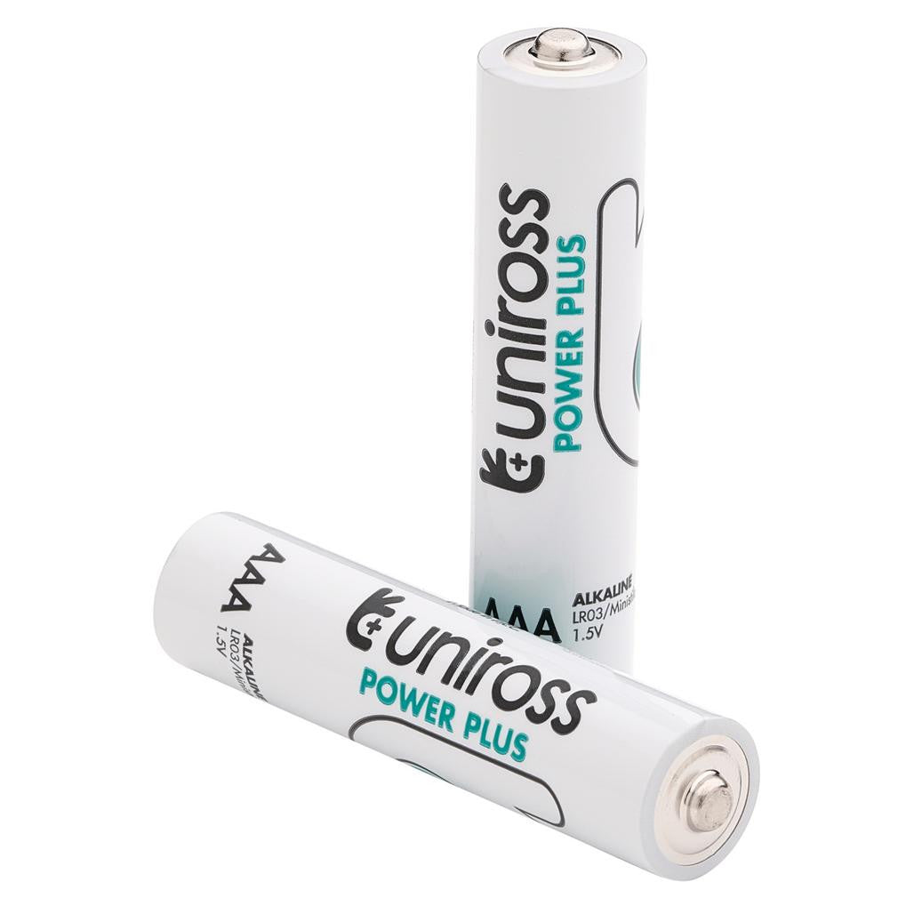 Draper Uniross LR03 AAA Power Plus Alkaline Batteries (Pack of 24)