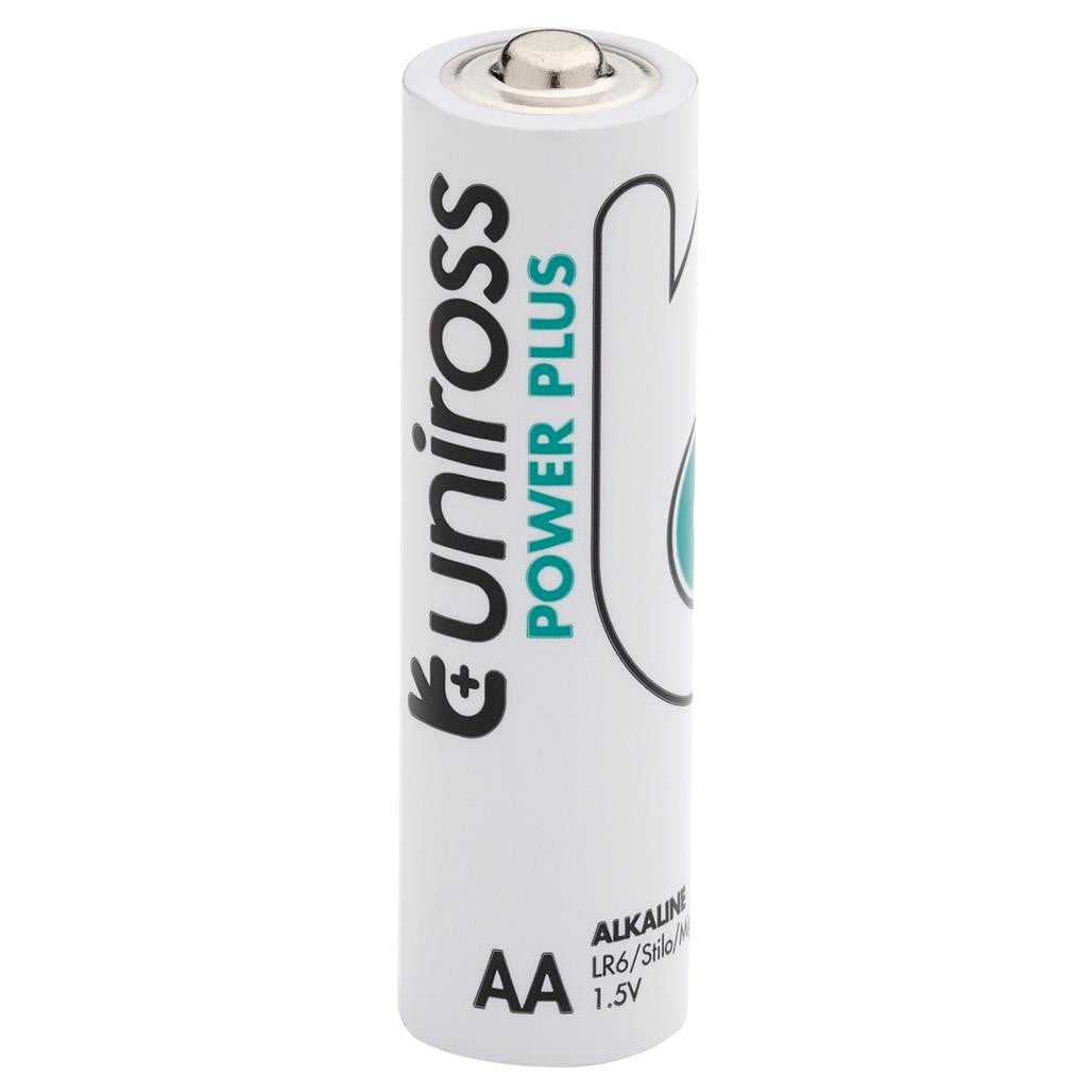 Draper Uniross LR6 AA Power Plus Alkaline Batteries (Pack of 24)