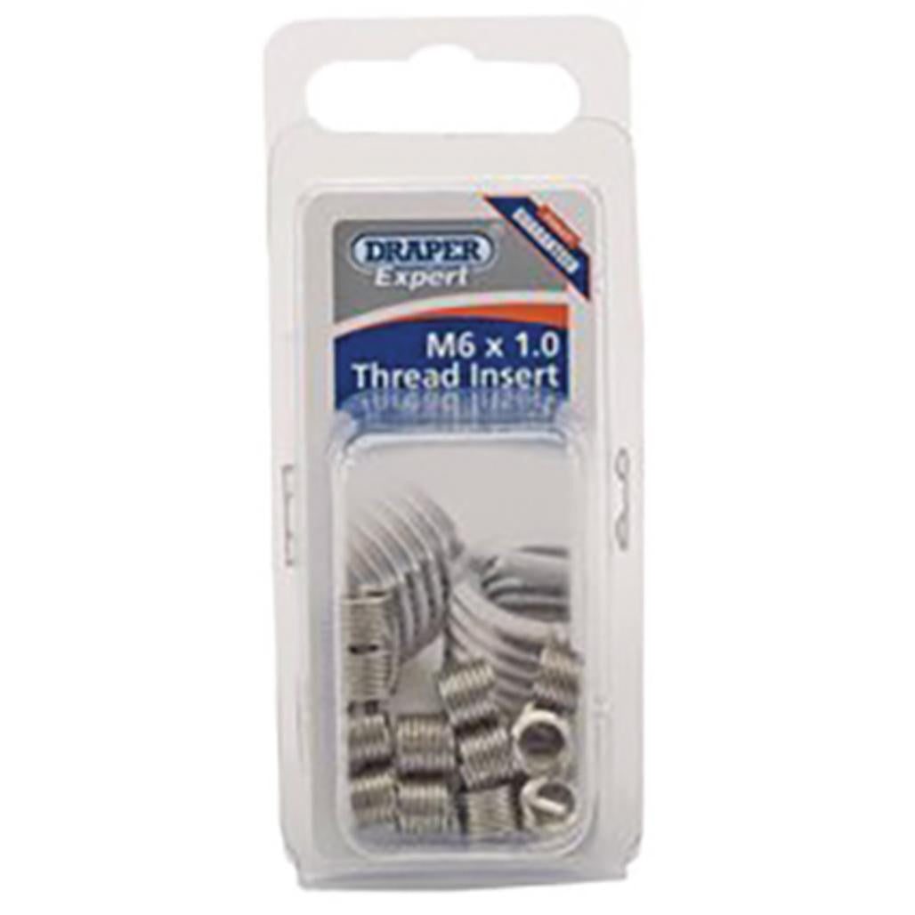 Draper Metric Thread Insert Refill, M6 x 1.0 (Pack of 12)  21708