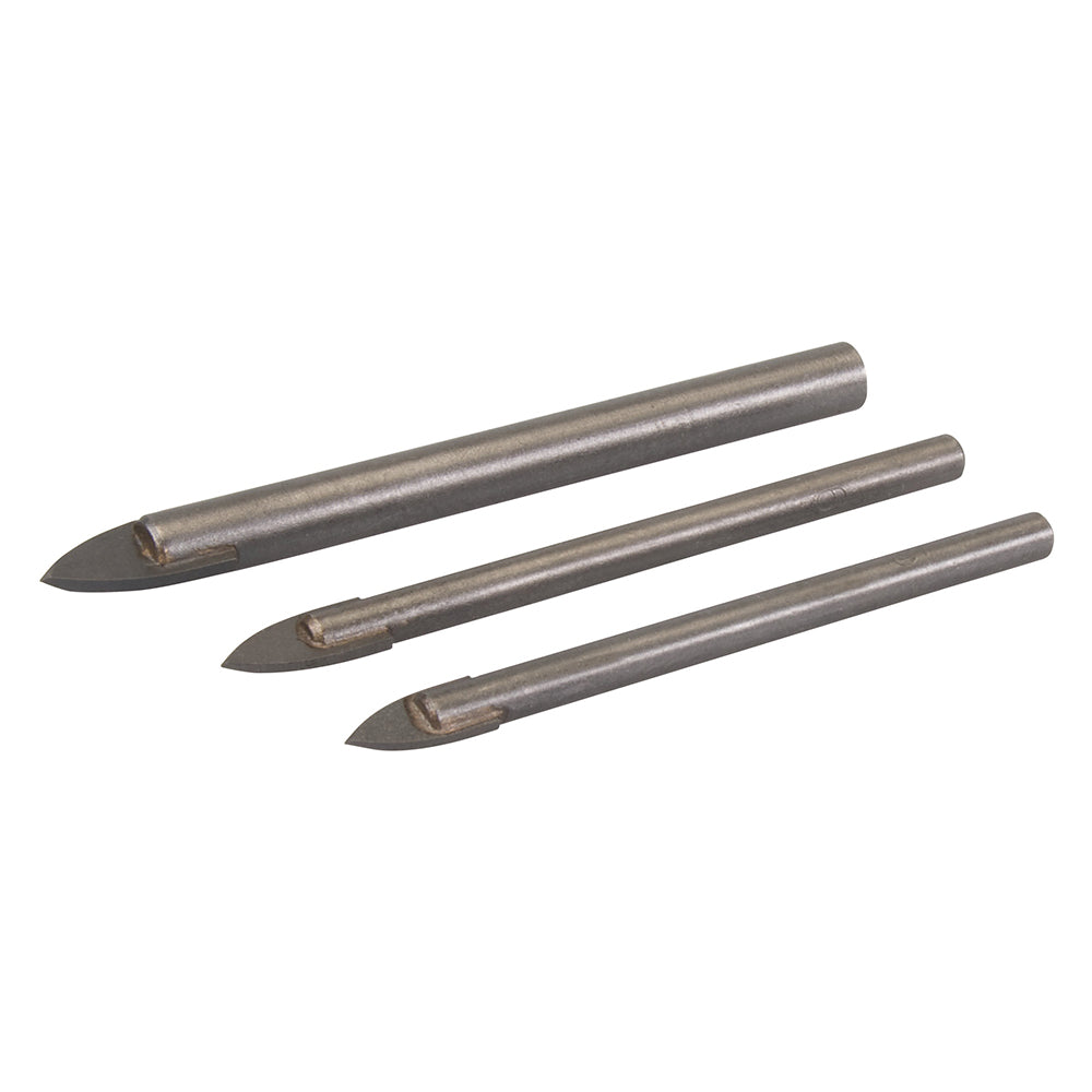 Silverline Tile & Glass Drill Bit Set 3pce 217584
