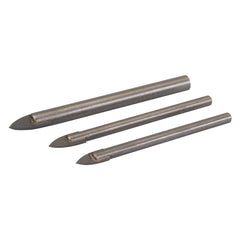 Silverline Tile & Glass Drill Bit Set 3pce 217584
