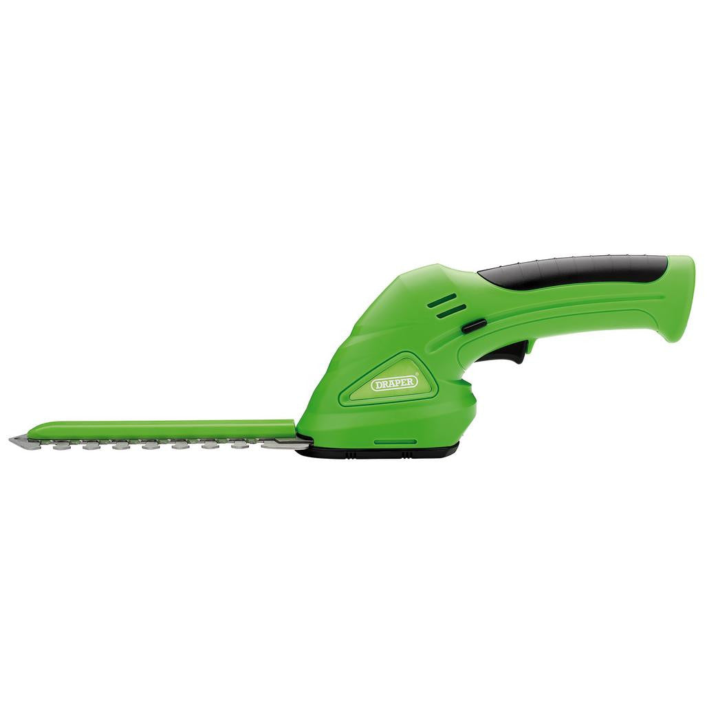 Draper 7.2V Cordless Grass and Hedge Shear Kit (4 Piece)  22403
