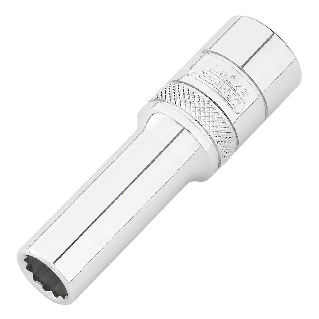 Draper Expert HI-TORQ® 12-Point Metric Deep Socket, 1/2" Sq. Dr., 11mm  22408