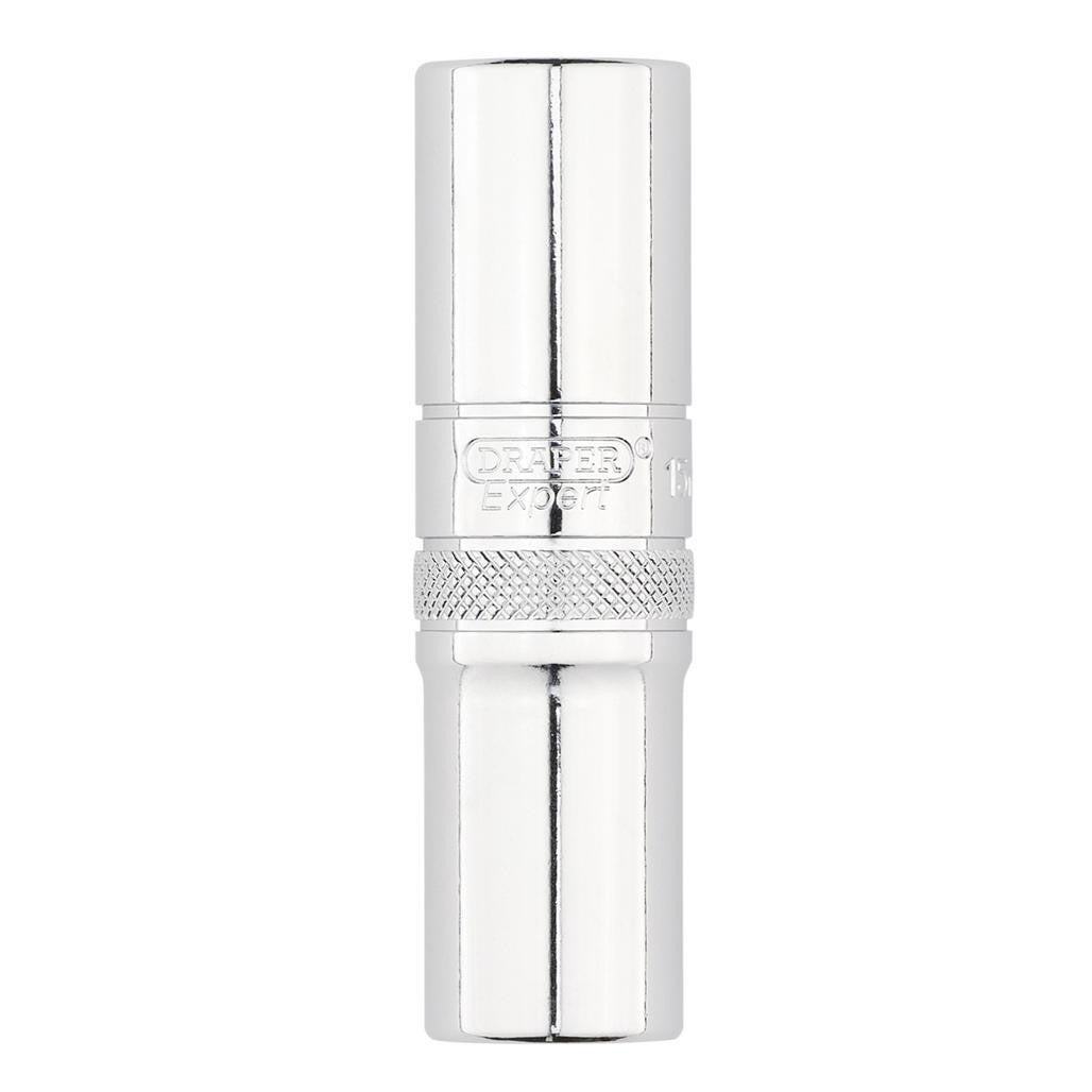 Draper Expert HI-TORQ® 12-Point Metric Deep Socket, 1/2" Sq. Dr., 15mm  22421