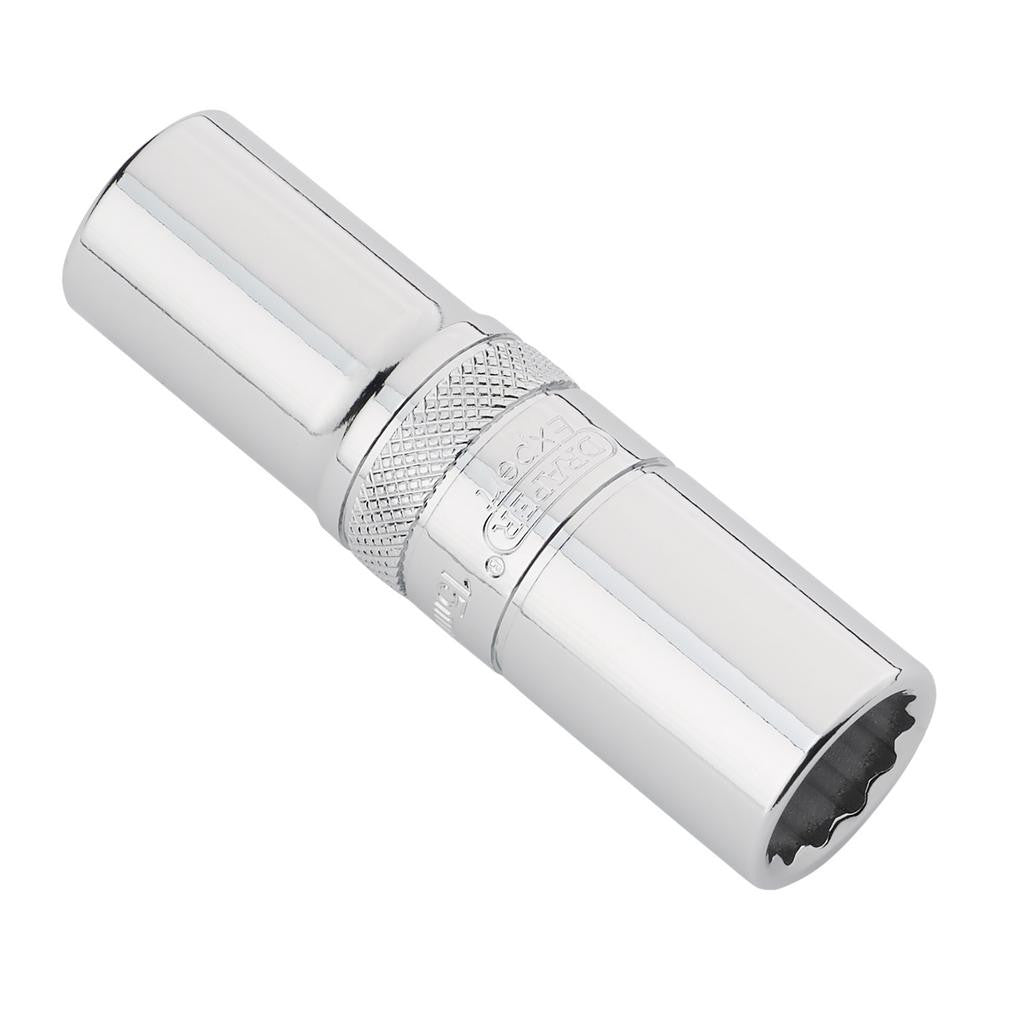 Draper Expert HI-TORQ® 12-Point Metric Deep Socket, 1/2" Sq. Dr., 15mm  22421